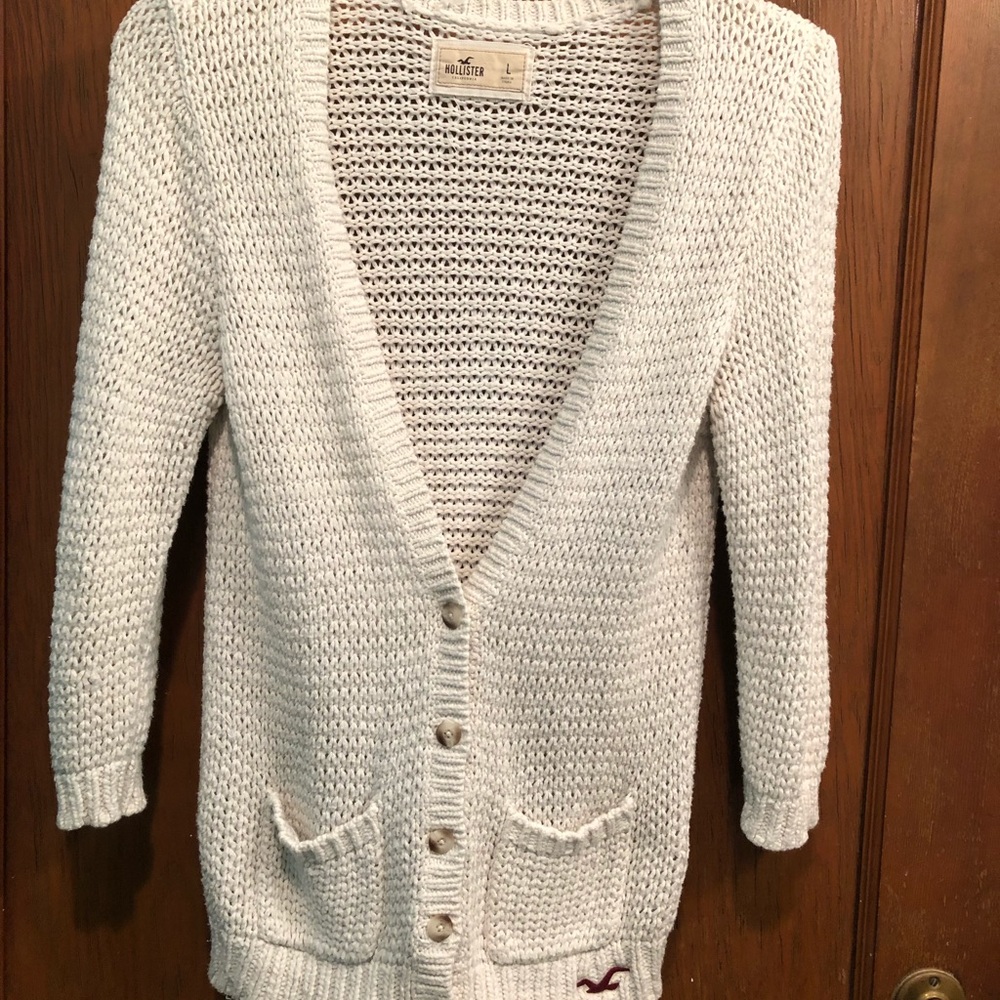Cream cardigan